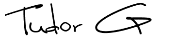 Semnatura Tudor G.